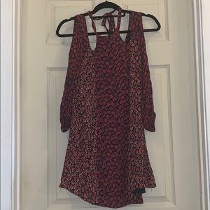 Floral print dress